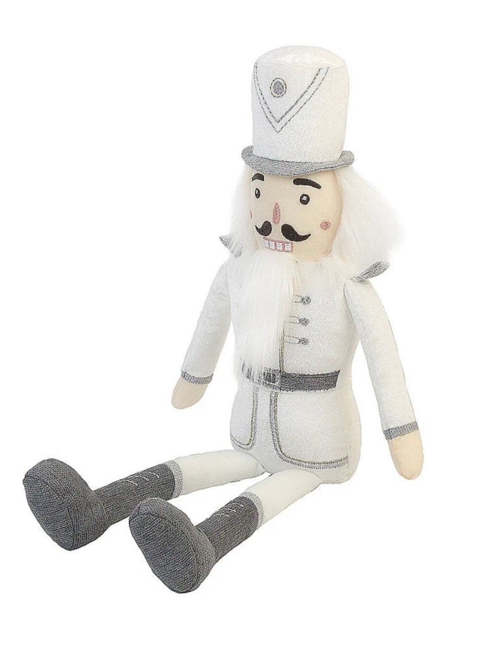 NEW Mon Ami Nutcracker Holiday Shelf Sitter Plush, NWT
